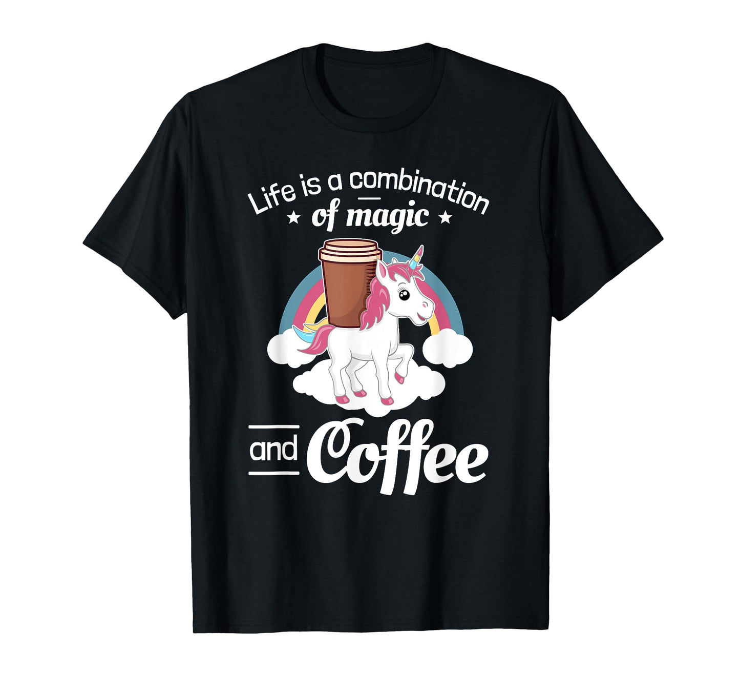 Coffee Unicorn Magic T-Shirt