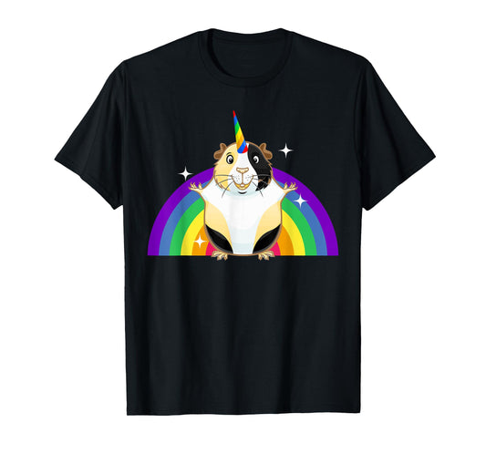Guinea Pig Unicorn Rainbow T-Shirt T-Shirt