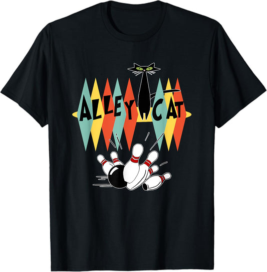 Retro Bowling Tee Vintage Bowler design Vintage T-Shirt