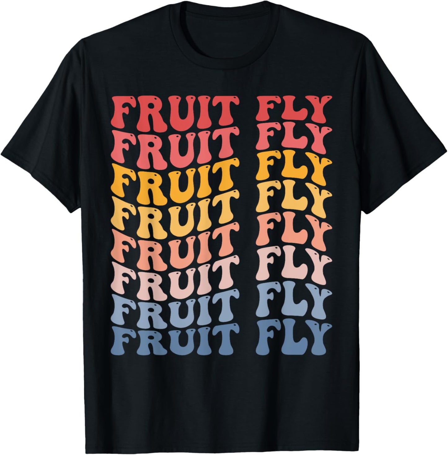 Fruit Fly Groovy Retro T-Shirt