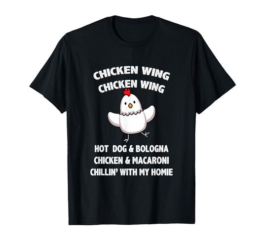Kids Chicken Wing Chicken Wing Hot Dog and Bologna Toddlers T-Shirt