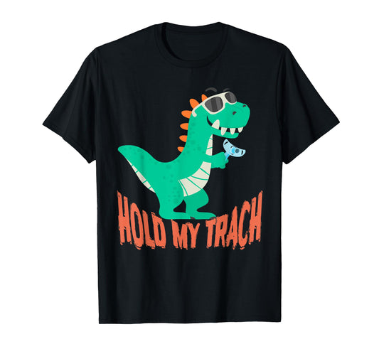 Hold my Trach, Decannulation Celebration, Tracheostomy Aware T-Shirt
