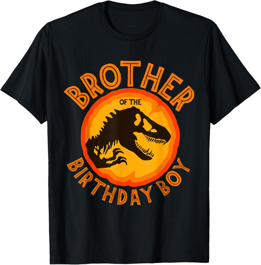 Brother the Birthday T Rex Saurus Dinosaur Family Matching T-Shirt