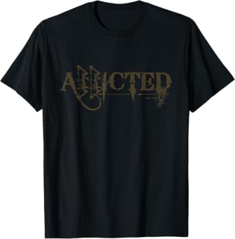Hunting Addicted Bow Hunter Buck Deer Elk Archery Hunting T-Shirt