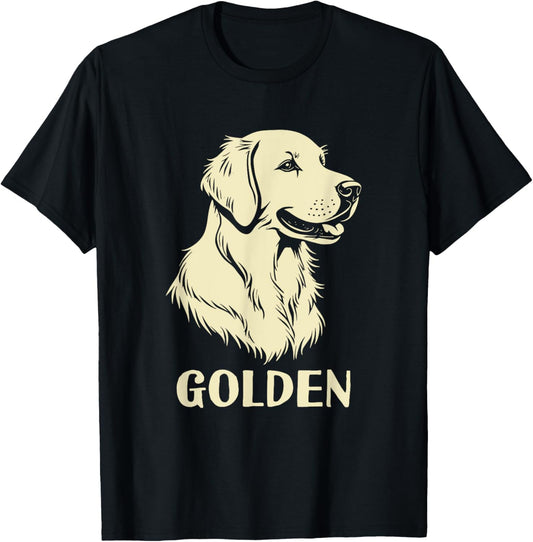 Golden Retriever Has A Golden Mind Loyal Dog Puppy T-Shirt