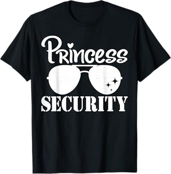 Princess Security Protection Birthday family Brother Men T-Shirt