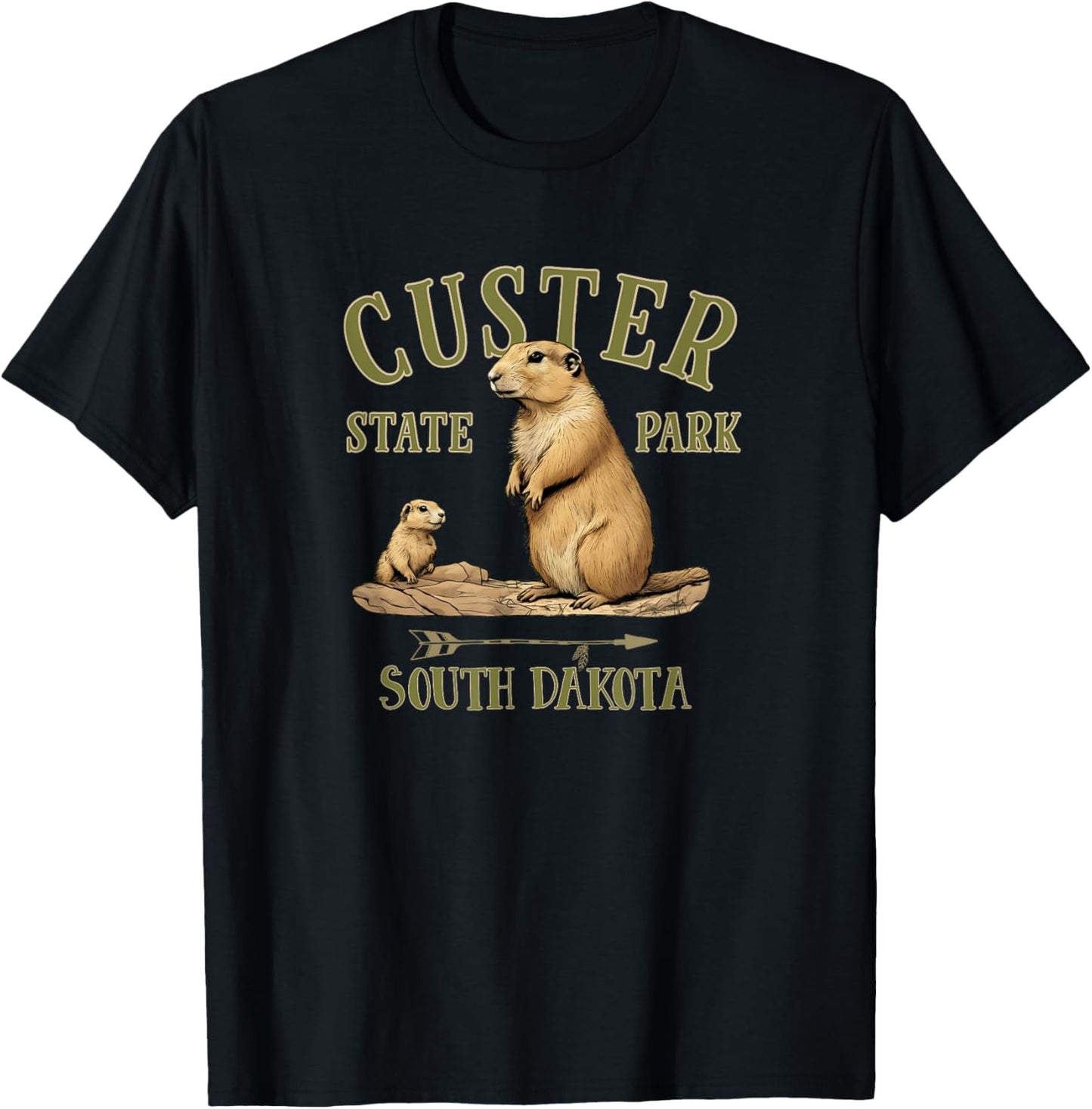 CUSTER STATE PARK SOUTH DAKOTA Prairie Dogs T-Shirt