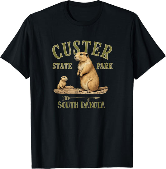 CUSTER STATE PARK SOUTH DAKOTA Prairie Dogs T-Shirt