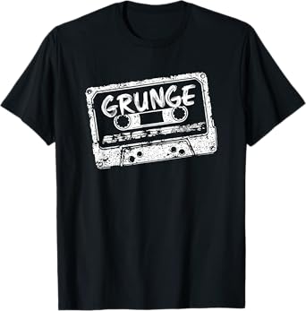 Grunge Music 90s Alternative Mixtape Retro Band & Concert T-Shirt