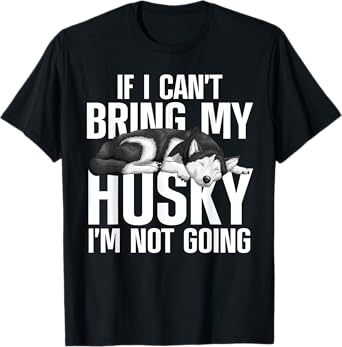 Best Husky For Men Women Siberian Huskies Dog Lover Trainer T-Shirt