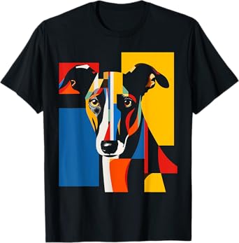 Greyhound Graphic Pet Artwork Dog Greyhound T-Shirt for Men Women Kids