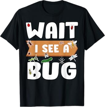 Cool Bug Design For Men Women Entomology Insect Pet Animal T-Shirt