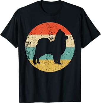 Pomeranian Retro Style Dog T-Shirt