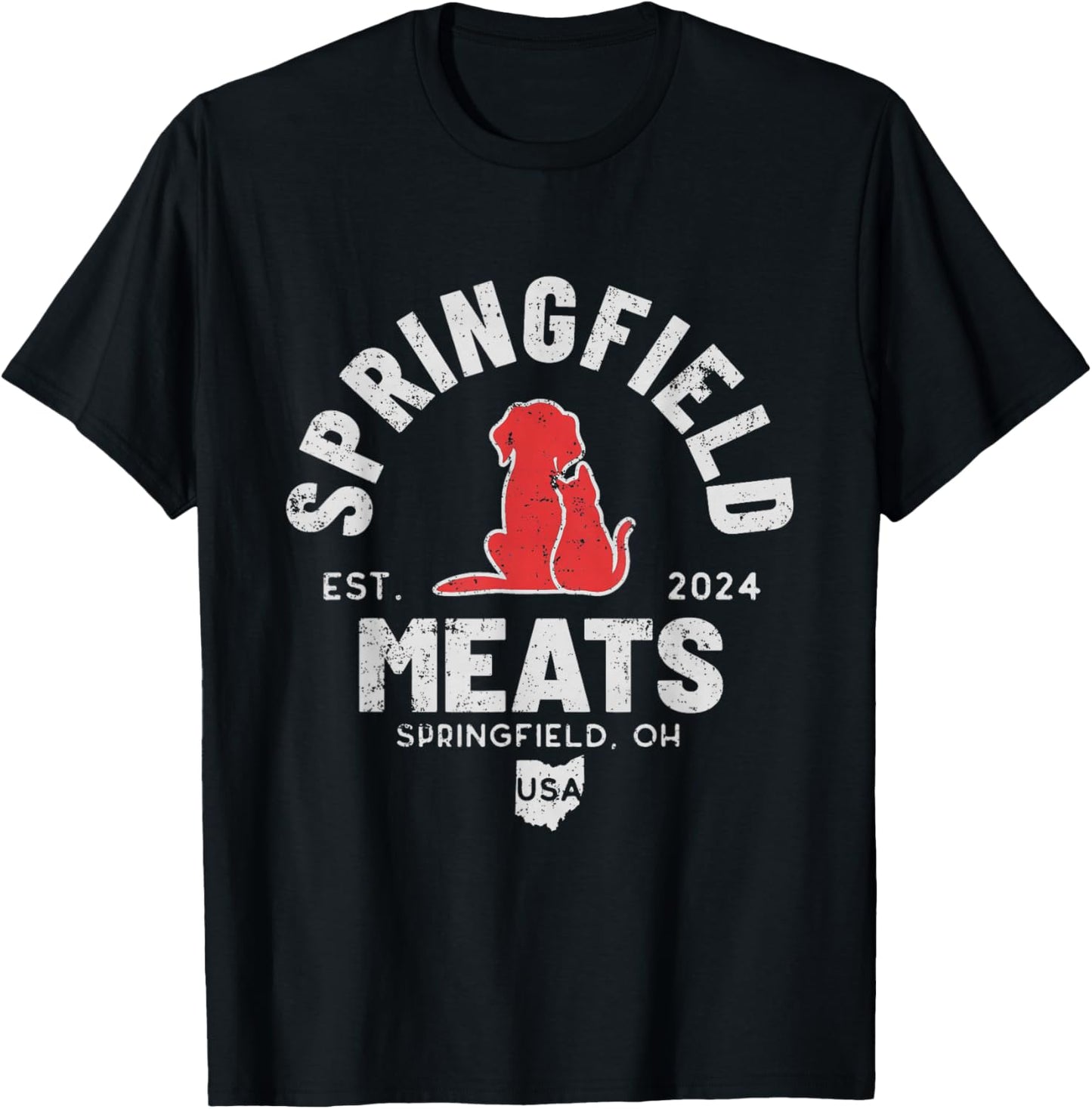 They're Eating The Dogs Springfield Ohio Election T-Shirt
