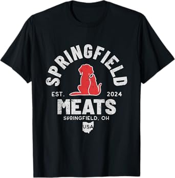 They're Eating The Dogs Springfield Ohio Election T-Shirt