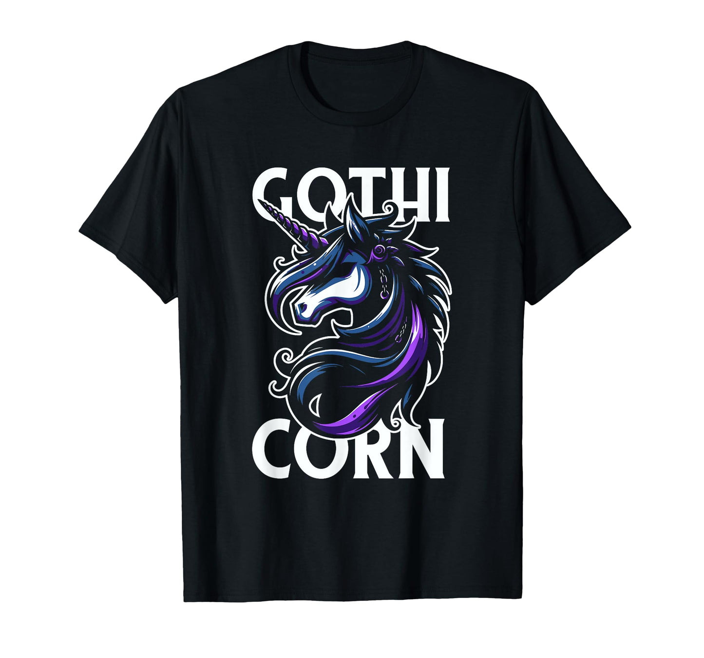 Gothicorn Goth - Subculture Gothic Unicorn T-Shirt