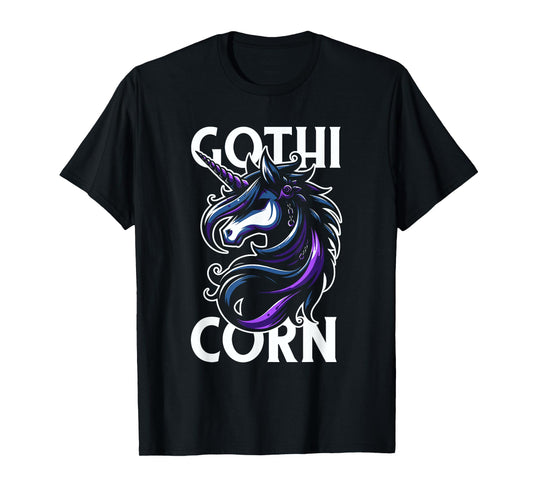 Gothicorn Goth - Subculture Gothic Unicorn T-Shirt