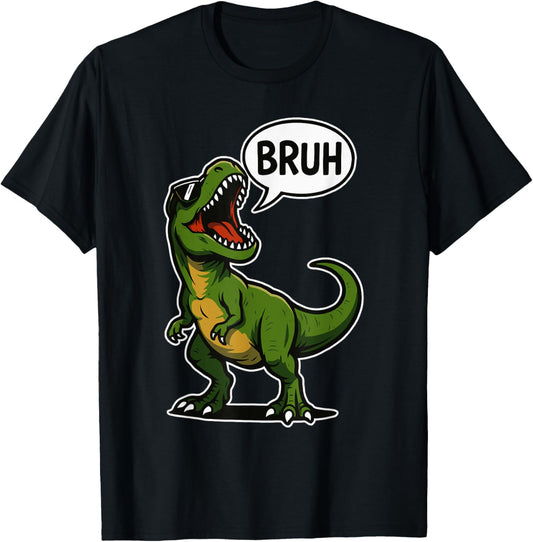 Cool Bruh Dinosaur T-Rex Men Women Kids Teens Funny Dinosaur T-Shirt