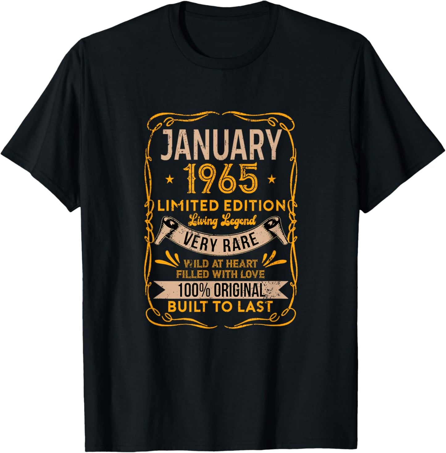 January 1965 Living Legend Very Rare Birthday Classic T-Shirt