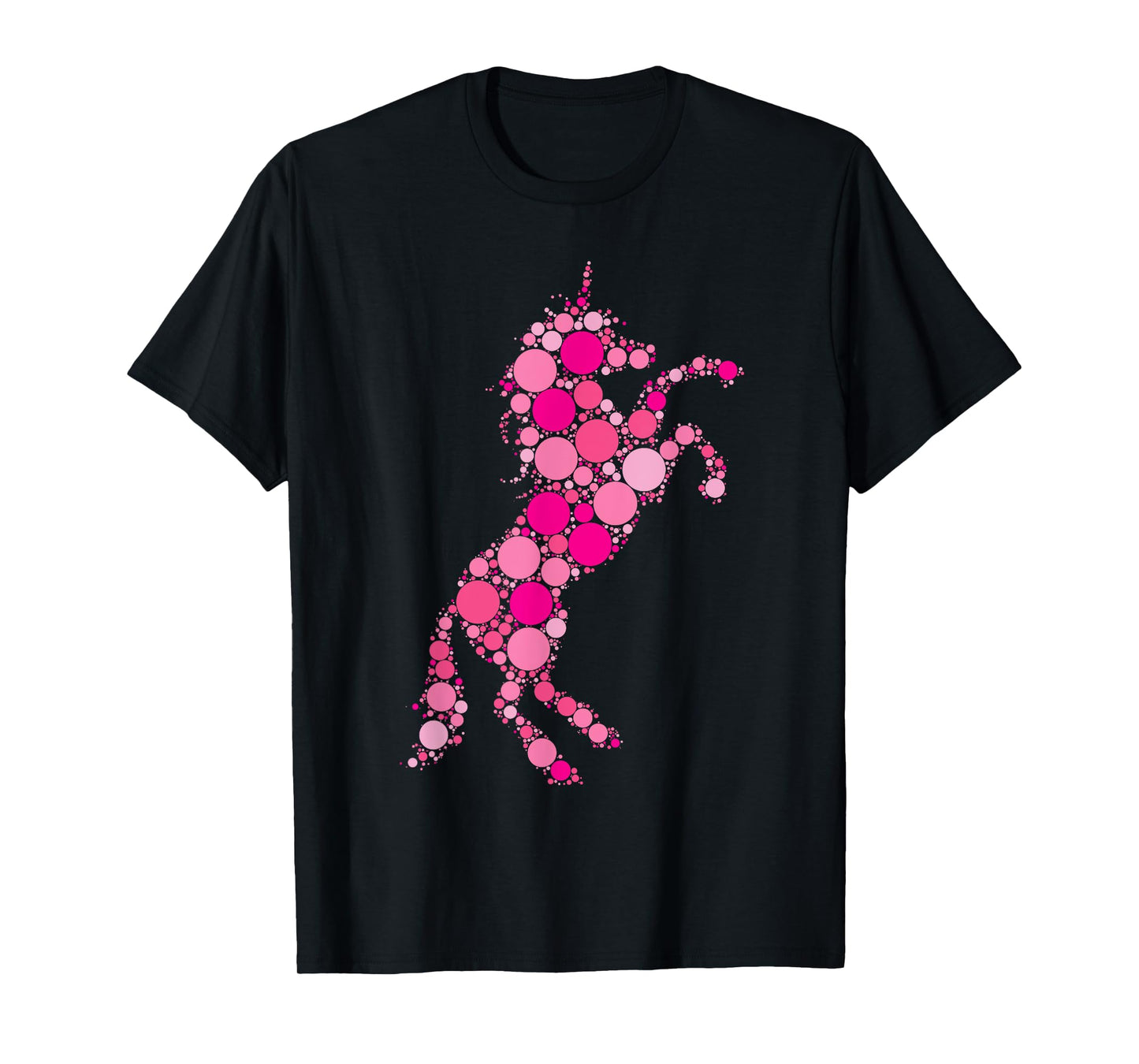 Pink Polka Dot Unicorn International Dot Day T-Shirt
