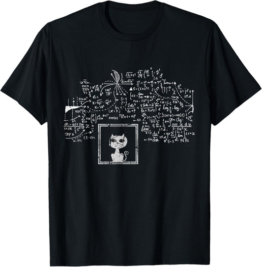 Cat Physicist Schrodingers String Theory Scientist T-Shirt