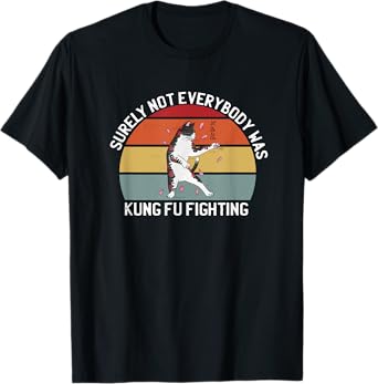 Surely Not Everybody Was Kung Fu Fighting King Fu Fighting T-Shirt