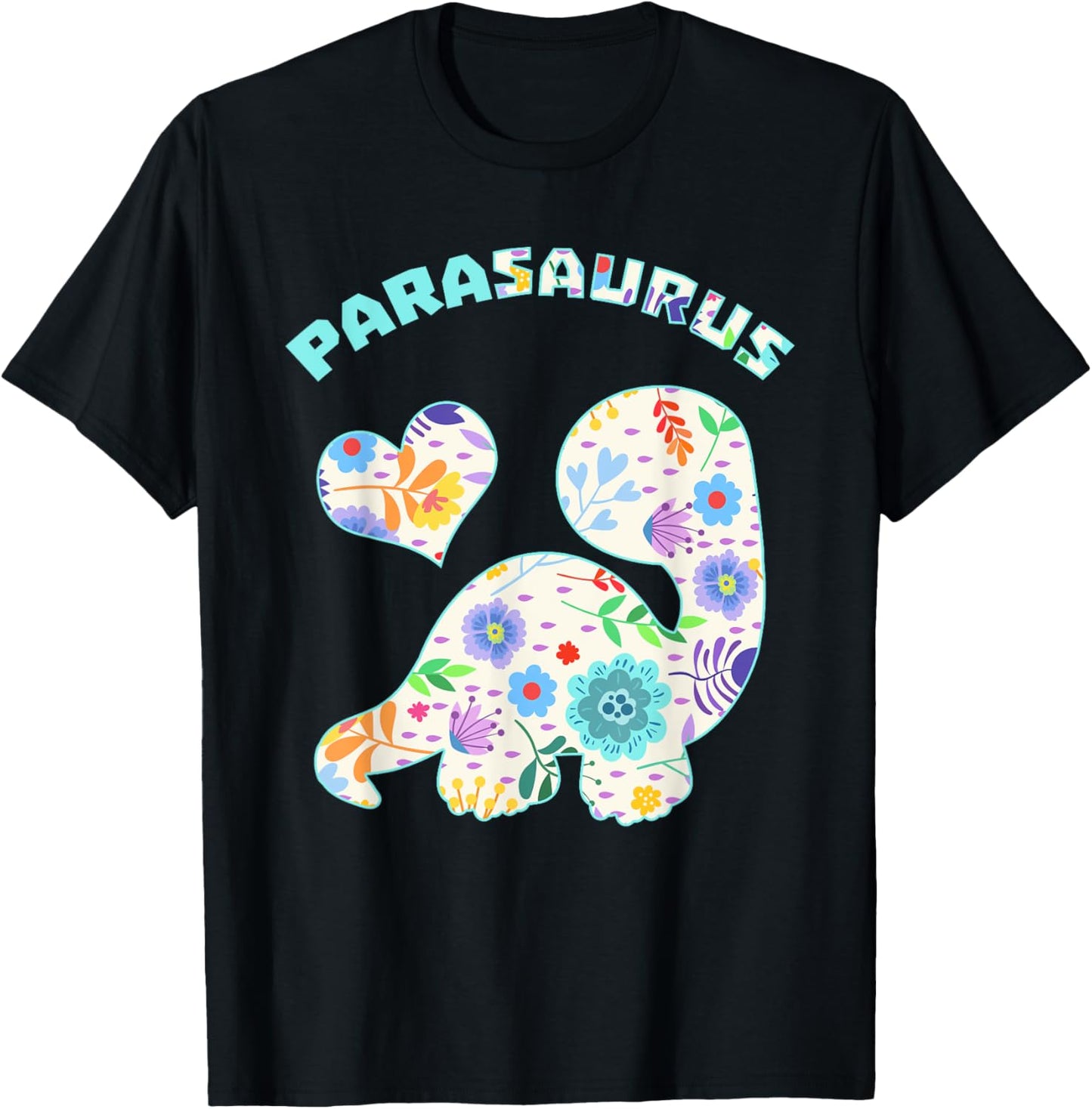 Parasaurus Paraprofessional Paraeducator Dinosaur Lover T-Shirt