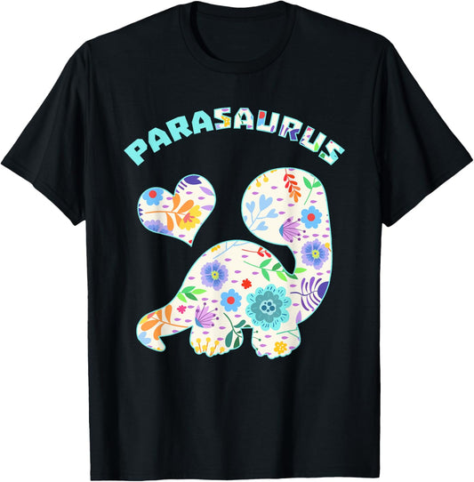 Parasaurus Paraprofessional Paraeducator Dinosaur Lover T-Shirt