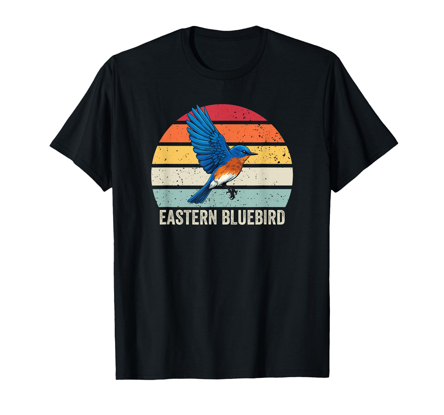 Eastern Bluebird Vintage Sunset, Eastern Bluebird T-Shirt
