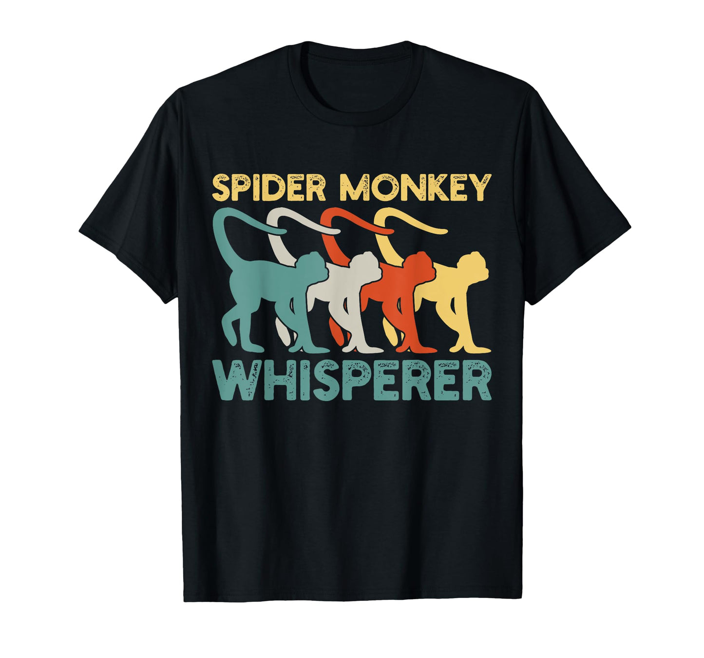 Spider Monkey Retro Vintage T-Shirt