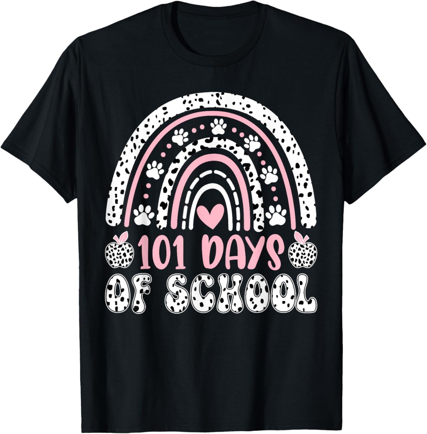 101 Days Of School Today 101 Days Smarter Lovers T-Shirt
