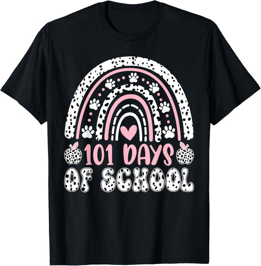 101 Days Of School Today 101 Days Smarter Lovers T-Shirt