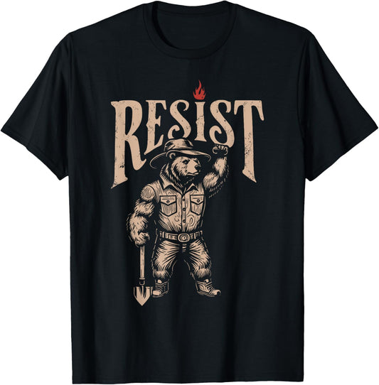 ALT US National Park Resist Service Bear Vintage T-Shirt