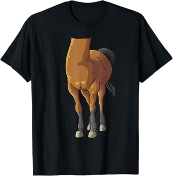 Cool Headless Horse Halloween Costume | Funny Lazy DIY Gift T-Shirt