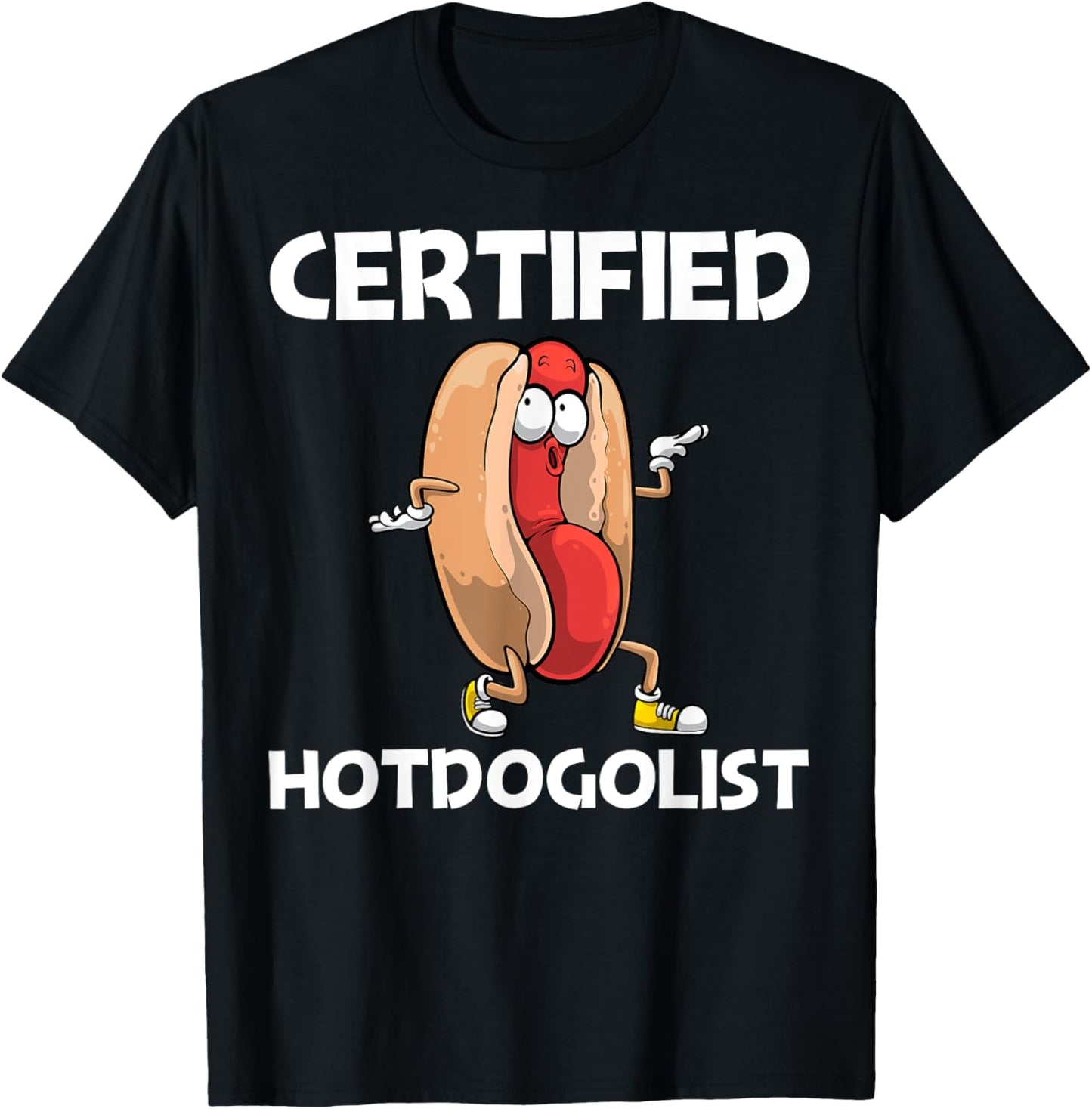 Cool Hotdog Outfit For Men Women Adult Hotdog Hot Dog Lover T-Shirt