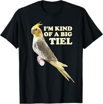 Funny Cute Cockatiel Gift For Women Men Parrot Lover T-Shirt