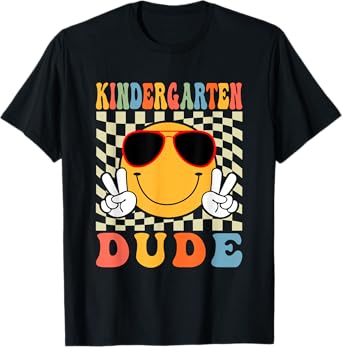 Kindergarten Dude 1st First Day Kindergarten Back School Boy T-Shirt