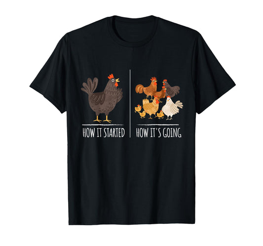 Chicken Meme Shirt Farm Hen Pun Apparel for Chicken Lovers T-Shirt