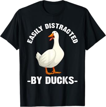 Cute Duck Design For Men Women Aquatic Bird Duck Lovers T-Shirt