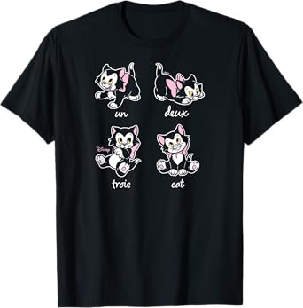 Figaro - Un Deux Trois Cat T-Shirt