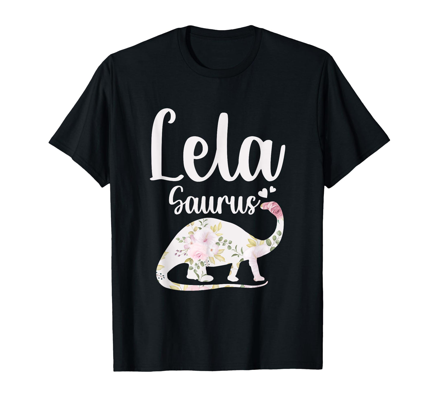 Lela Saurus Grandma Mother's Day Thanksgiving Christmas T-Shirt