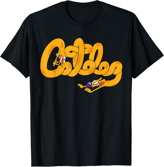 Cat Dog Cursive Nickelodeon T-Shirt