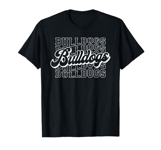 Bulldogs Sports Mascot - For Bulldogs Football Baseball T-Shirt