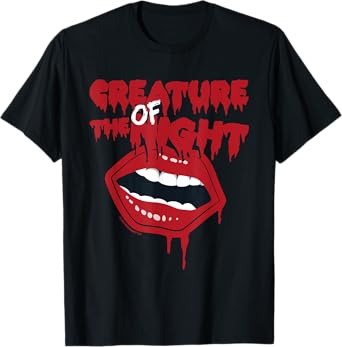 Rocky Horror Show Creature Of The Night Mouth T-Shirt