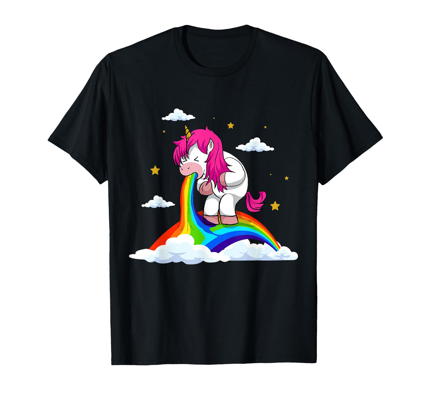 The cheerful evil unicorn T-Shirt