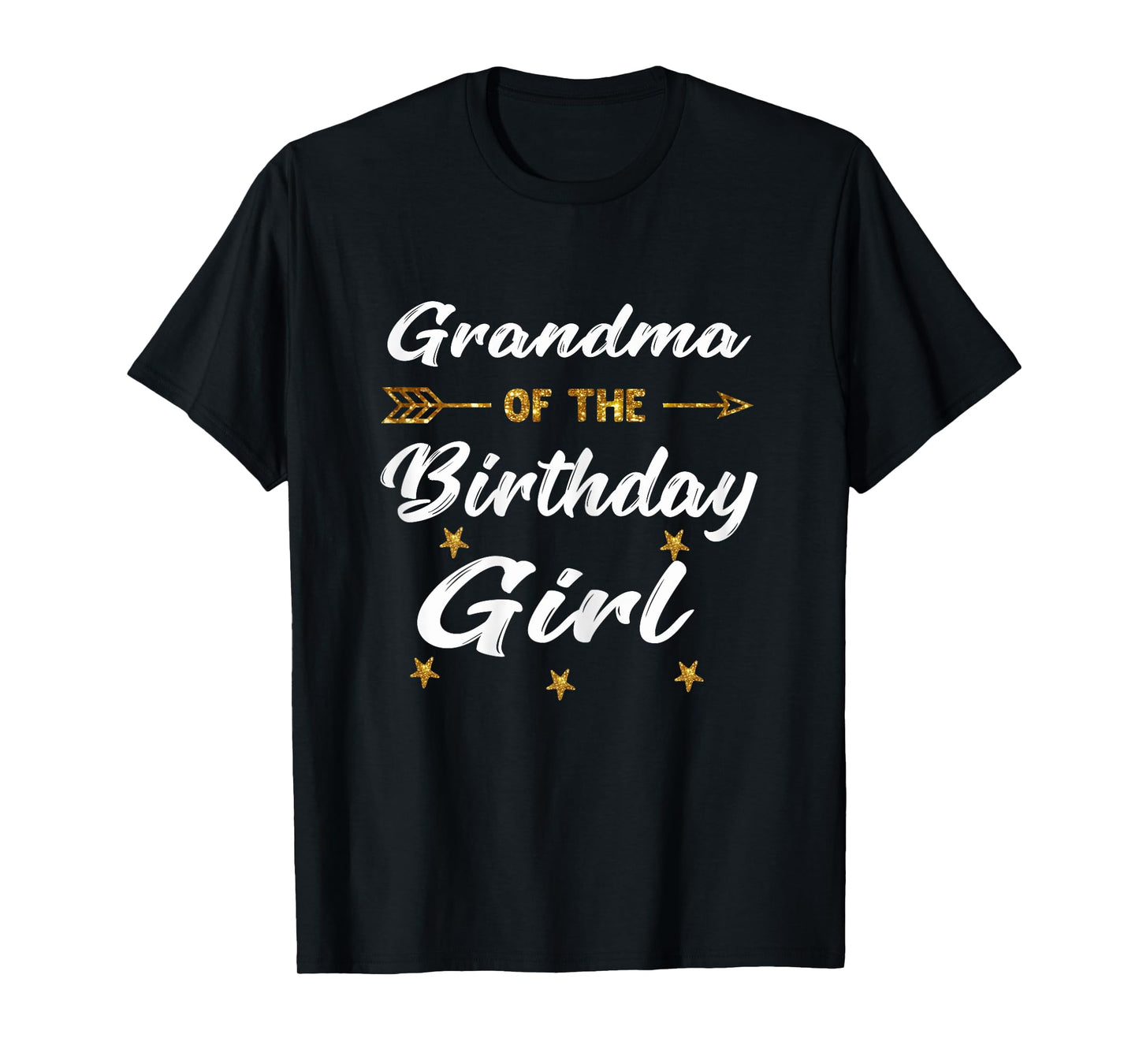 Grandma Of The Birthday Girl Princess Gift Matching Birthday T-Shirt