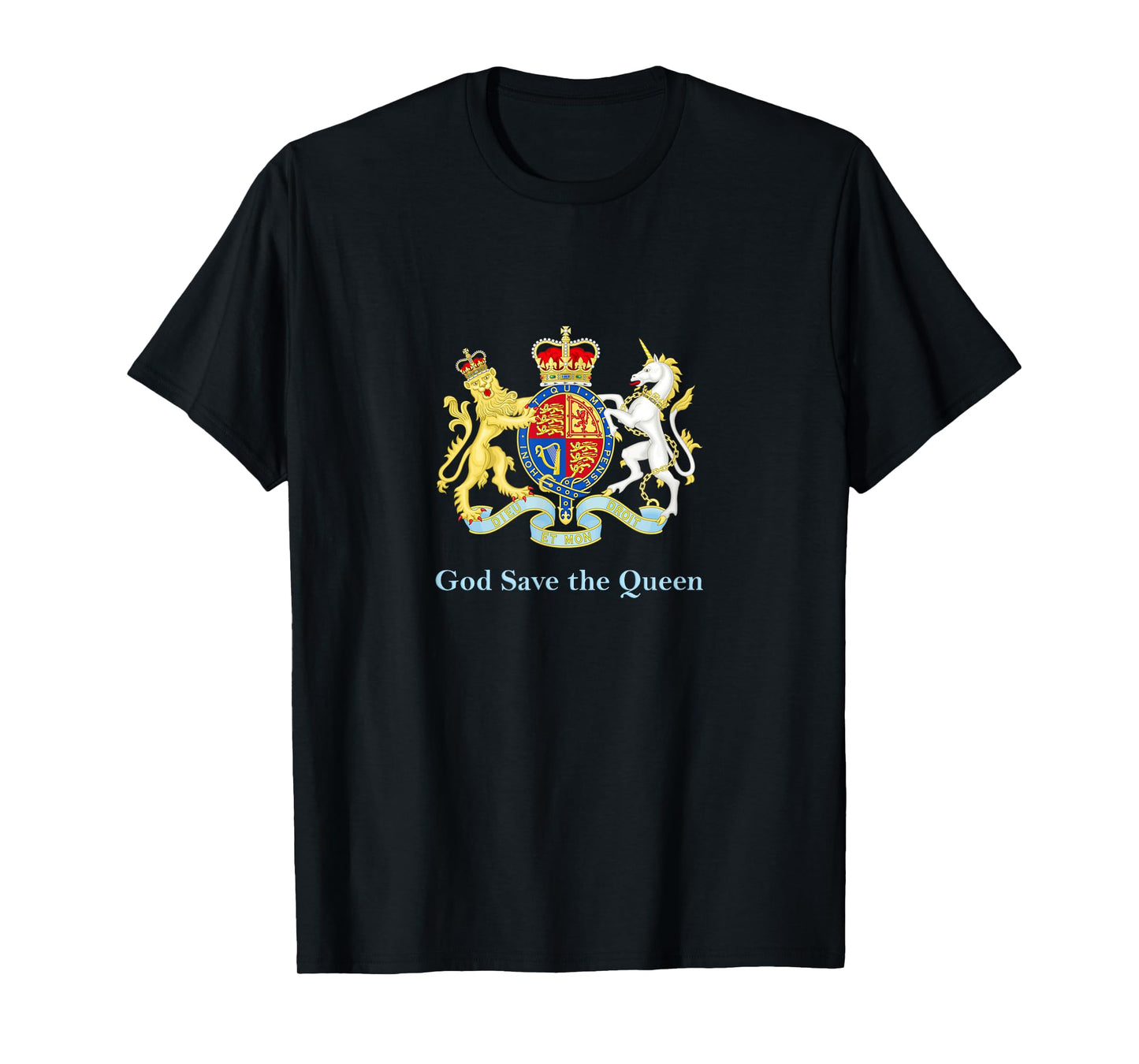 Royal Coat of Arms God Save the Queen T-Shirt