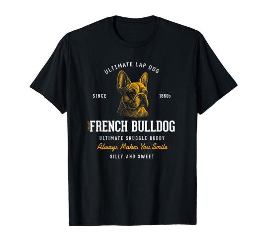 Vintage Styled Retro French Bulldog T-Shirt