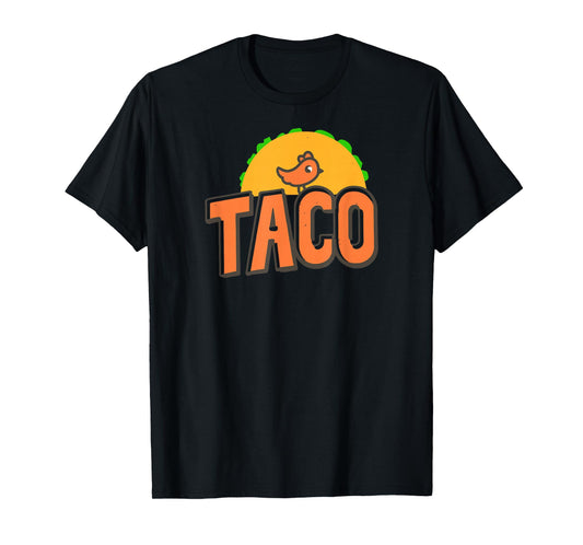 TACO Trump Logo Trump Always Chickens Out Trump Chicken Taco T-Shirt