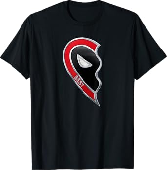 Marvel Studios Deadpool & Wolverine Best Friends Heart Left T-Shirt